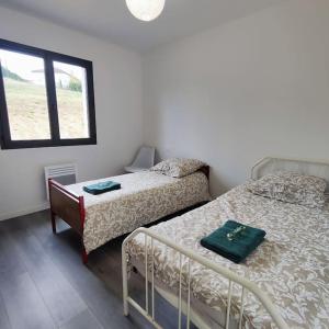 Postel nebo postele na pokoji v ubytování chez Nadia 3 chambres