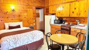 Kuchyň nebo kuchyňský kout v ubytování Apple Inn Motel