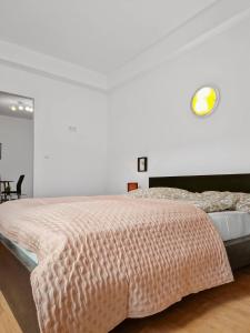 Postel nebo postele na pokoji v ubytování Central Stockerau View 2 BR for 4