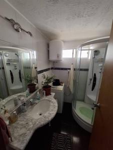 Koupelna v ubytování Departamento frente al mar