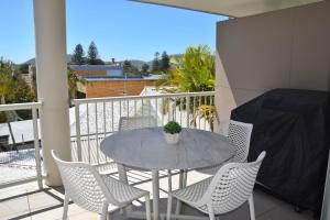 En balkon eller terrasse på Jubilee Apartment 06