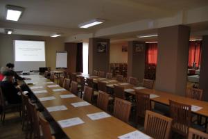 The business area and/or conference room at HotelsLublin