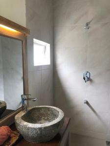 Koupelna v ubytování Sithagi Villa Unawatuna