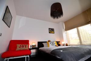 Postel nebo postele na pokoji v ubytování Hotel Biscuit