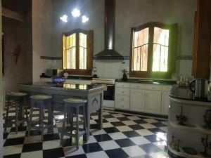 Kuchyň nebo kuchyňský kout v ubytování Casona estilo colonial