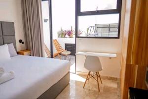 Foto de la galería de Top level studio with minifridge microwave and splash pool en Tulum