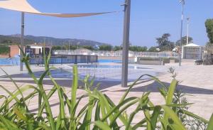 The swimming pool at or close to Camping Riembau