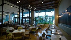 Restaurace v ubytování Grabel Hotel Jeju