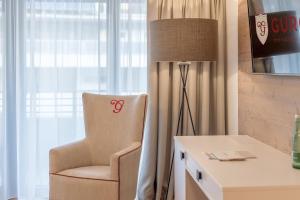 Ruang duduk di Hotel Gurglhof Superior