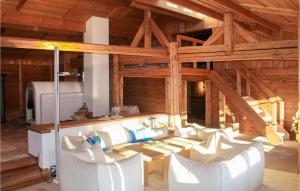 Posezení v ubytování Ferienhaus In Stummerberg
