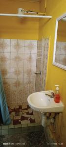 Bilik mandi di Little House Panajachel