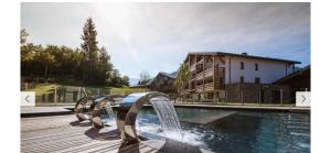 Πισίνα στο ή κοντά στο Apparthotel L'éclat des Veriaz à Megève- Praz sur Arly - MEGEVE PISCINE SPA a partir du 20 décembre 2025