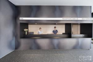 Vstupní hala nebo recepce v ubytování Atour Light Hotel Kunming Dongfeng Plaza Beijing Road