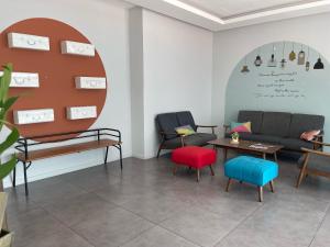 Posezení v ubytování Vrest Hotel