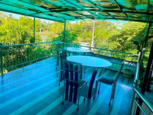 Balkón nebo terasa v ubytování Haritha Resort Yala