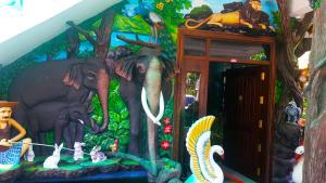 Zahrada ubytování Haritha Resort Yala