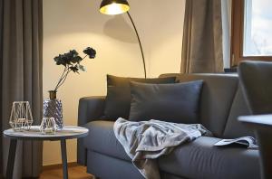Część wypoczynkowa w obiekcie Chalet Wallehen