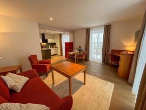 Posezení v ubytování Akzent Hotel Atrium Baden