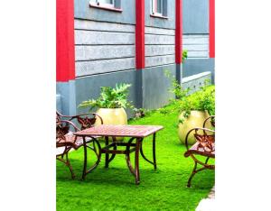 Zahrada ubytování Blooming Suites