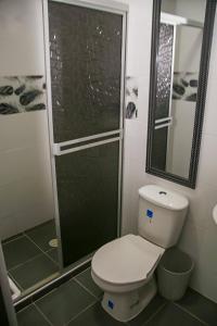 Koupelna v ubytování Condominio Tolima