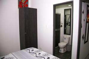 Koupelna v ubytování Condominio Tolima