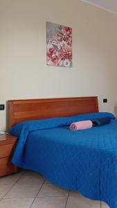 Postel nebo postele na pokoji v ubytování alloggio agrituristico zambon