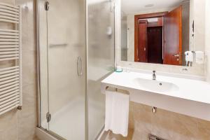 Koupelna v ubytování Spa & Wellness Hotel Olympia Marienbad