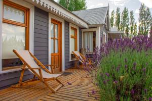 Um jardim em Los Ponchos Hotel