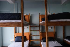 Palanda nebo palandy na pokoji v ubytování Tara Circle Hostel