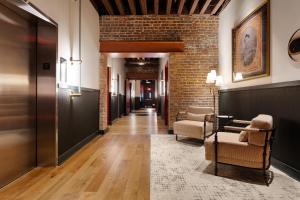The Delegate Hotel的休息区