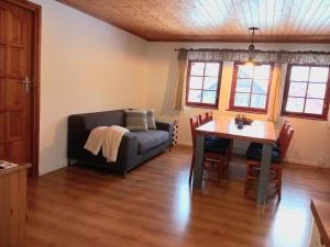 Posezení v ubytování Rodinný apartmán Matěj v Krkonoších