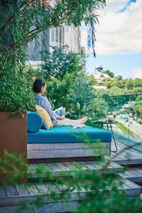 Taman di luar OMO5 Kumamoto by Hoshino Resorts