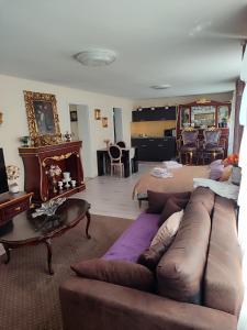 Posezení v ubytování Gite Luxury à Soultzeren