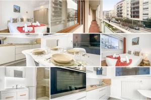 Kuchyňa alebo kuchynka v ubytovaní HOMEY LA COLOC BRILLANT - Colocation haut de gamme de 3 chambres uniques et privées / Proche centre-ville et transports en commun / Balcons / Wifi gratuit + 37 fotografií