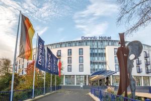 a rendering of the front of the durant hotel at Dorint Kongresshotel Düsseldorf/Neuss in Neuss