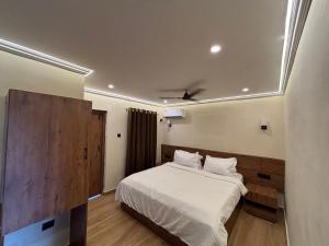 Ariv comforts baga客房内的一张或多张床位