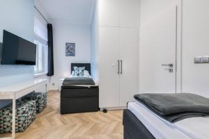 Televízia a/alebo spoločenská miestnosť v ubytovaní DR Apartments - Nicea