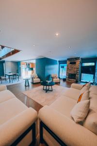Χώρος καθιστικού στο Daylight Sapanca Bungalov