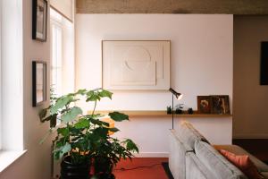 Posezení v ubytování A Place Antwerp - Boutique Suites & Flats - Leeuwenstraat 20