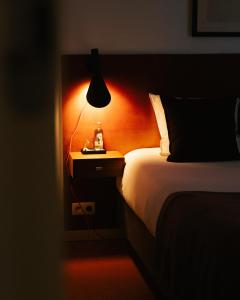 Postel nebo postele na pokoji v ubytování A Place Antwerp - Boutique Suites & Flats - Leeuwenstraat 20