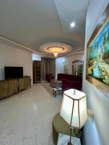 TV a/nebo společenská místnost v ubytování Dar Ali - Guesthouse