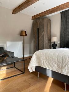 Postel nebo postele na pokoji v ubytování Hotell Visby Börs