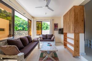 Area soggiorno di The Afters Boutique Hotel Diani