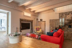 Χώρος καθιστικού στο Casa di Tully