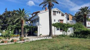 Zahrada ubytování Apartments Ankica