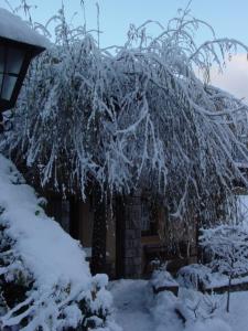 Casa Rural Cal Farragetes during the winter