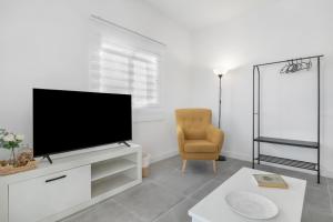 TV a/nebo společenská místnost v ubytování El Ramonal Home