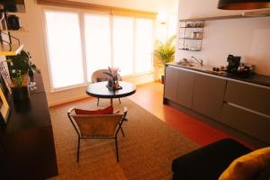 Kuchyň nebo kuchyňský kout v ubytování A Place Antwerp - Boutique Suites & Flats - Leeuwenstraat 20