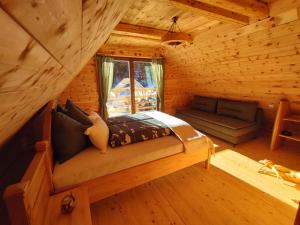 Letto o letti in una camera di Kerschbaumer Chalet