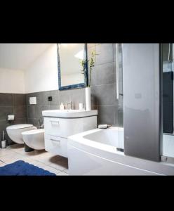 Koupelna v ubytování B&B A Casa Mia